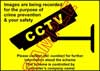 Warning signs CCTV