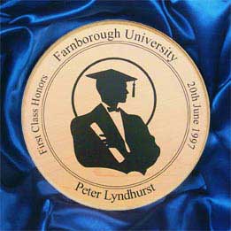 graduation plaque
